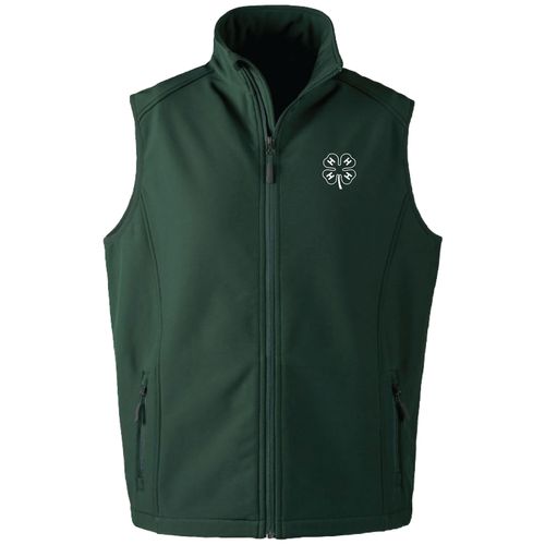 Adult Forest 4-H Soft Shell Vest • XS-2XL image thumbnail