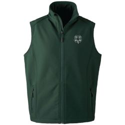 Image of Adult Forest 4-H Soft Shell Vest • XS-2XL