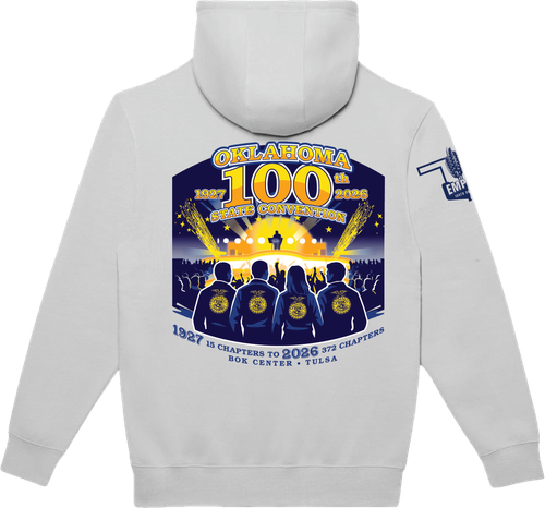 NEW - Adult 100th State Convention Hoodie image thumbnail