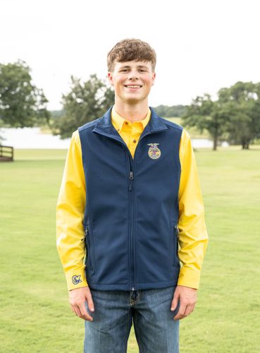 Men's Navy Soft Shell Vest • XS-4XL image thumbnail