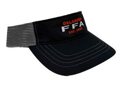 Image of Black/Charcoal - FFA Trucker Visor