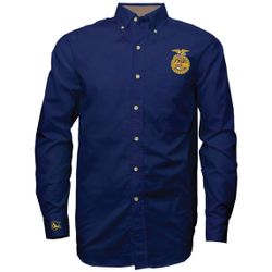 Image of Youth Easy Care Royal Shirt