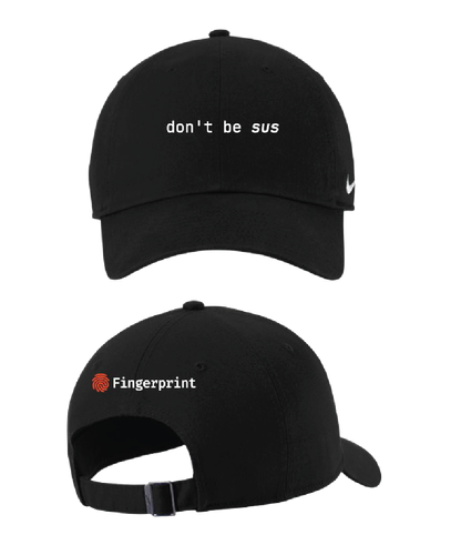 Image of Nike Heritage Cotton Twill Cap - Black