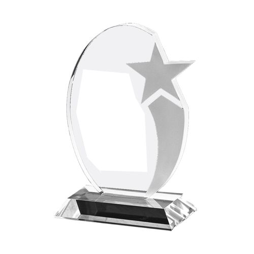 Quarterly Awards: Designer Crystal Oval Star Award image thumbnail