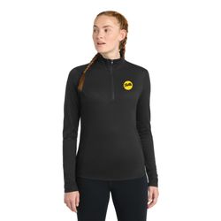 Image of Sportek 1\4 Qty Zip Black Pullover
