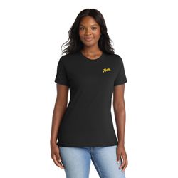 Image of Port+Company Core Blend Short Sleeve T-Shirt Black