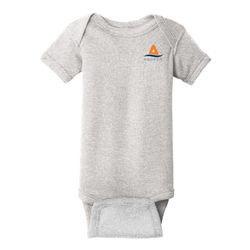 Image of Rabbit Skins Infant Short Sleeve Baby Rib Bodysuit