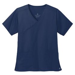Image of Wink Women's WorkFlex Mock Wrap Top