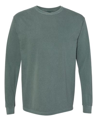 Unisex Garment-Dyed Heavyweight Long Sleeve T-Shirt - 6014 image thumbnail