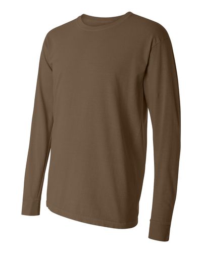 Unisex Garment-Dyed Heavyweight Long Sleeve T-Shirt - 6014 image thumbnail