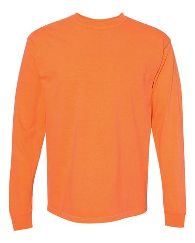 Unisex Garment-Dyed Heavyweight Long Sleeve T-Shirt - 6014 image thumbnail