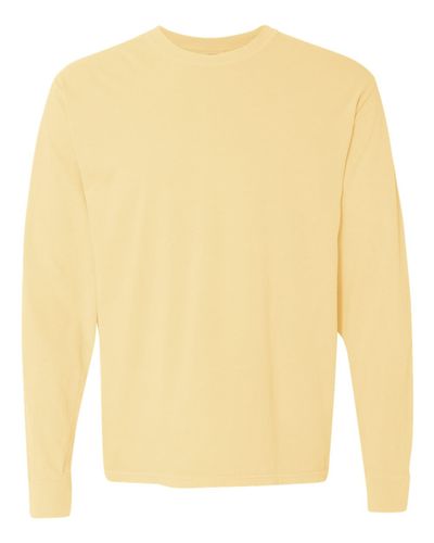 Unisex Garment-Dyed Heavyweight Long Sleeve T-Shirt - 6014 image thumbnail