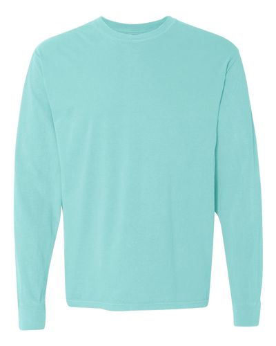 Unisex Garment-Dyed Heavyweight Long Sleeve T-Shirt - 6014 image thumbnail
