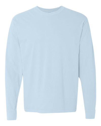 Unisex Garment-Dyed Heavyweight Long Sleeve T-Shirt - 6014 image thumbnail