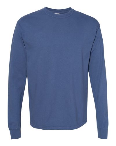 Unisex Garment-Dyed Heavyweight Long Sleeve T-Shirt - 6014 image thumbnail