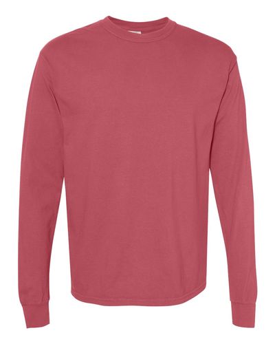 Unisex Garment-Dyed Heavyweight Long Sleeve T-Shirt - 6014 image thumbnail