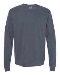 Image of Unisex Garment-Dyed Heavyweight Long Sleeve T-Shirt - 6014