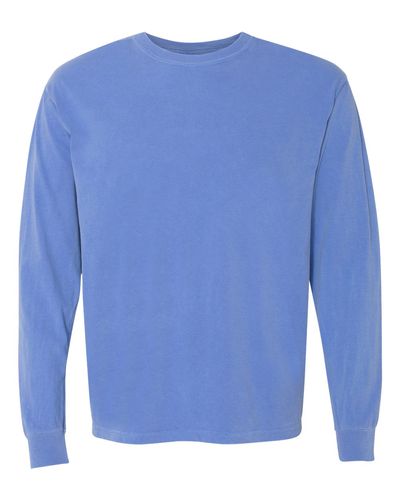 Unisex Garment-Dyed Heavyweight Long Sleeve T-Shirt - 6014 image thumbnail
