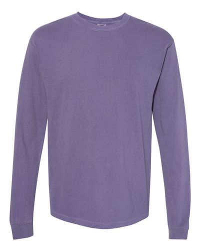Unisex Garment-Dyed Heavyweight Long Sleeve T-Shirt - 6014 image thumbnail