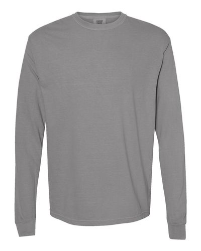 Unisex Garment-Dyed Heavyweight Long Sleeve T-Shirt - 6014 image thumbnail