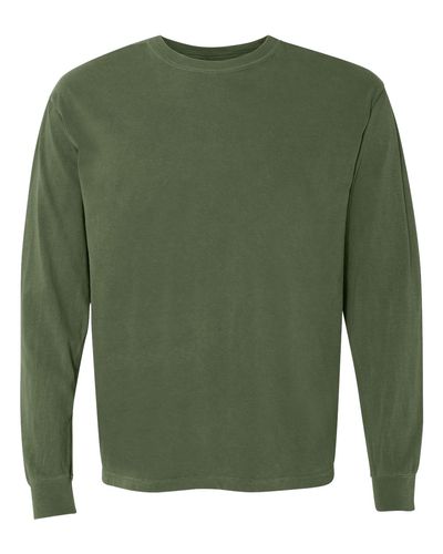 Unisex Garment-Dyed Heavyweight Long Sleeve T-Shirt - 6014 image thumbnail