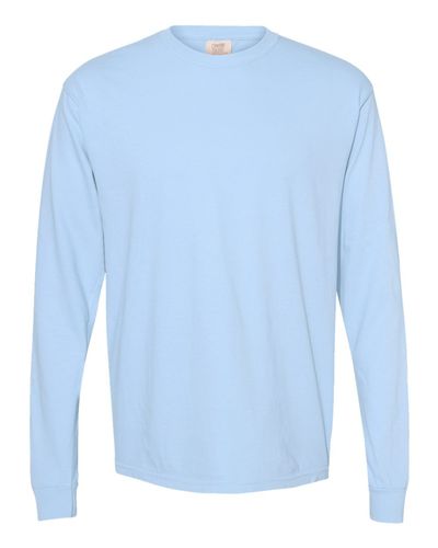 Unisex Garment-Dyed Heavyweight Long Sleeve T-Shirt - 6014 image thumbnail
