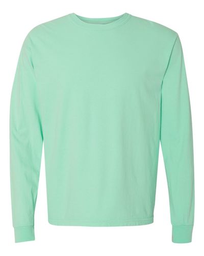 Unisex Garment-Dyed Heavyweight Long Sleeve T-Shirt - 6014 image thumbnail