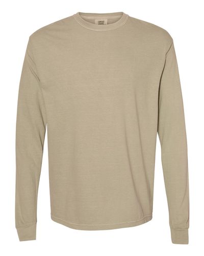 Unisex Garment-Dyed Heavyweight Long Sleeve T-Shirt - 6014 image thumbnail