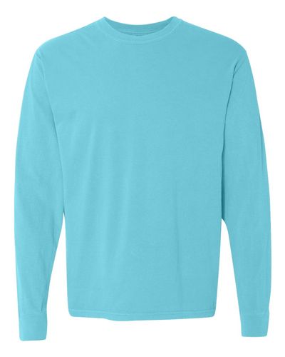 Unisex Garment-Dyed Heavyweight Long Sleeve T-Shirt - 6014 image thumbnail
