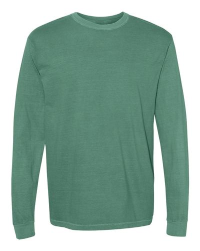 Unisex Garment-Dyed Heavyweight Long Sleeve T-Shirt - 6014 image thumbnail