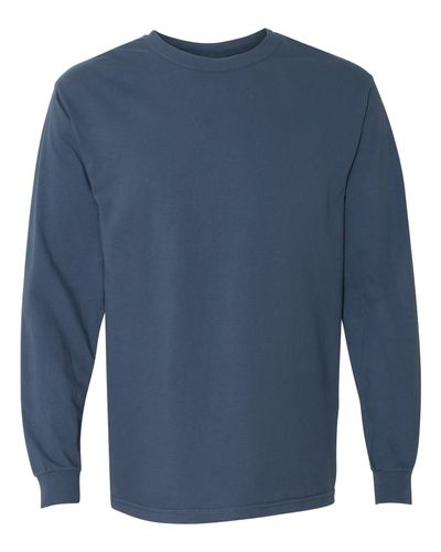Unisex Garment-Dyed Heavyweight Long Sleeve T-Shirt - 6014 image thumbnail