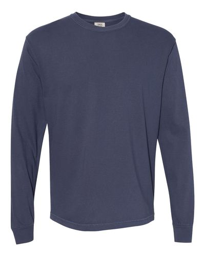 Unisex Garment-Dyed Heavyweight Long Sleeve T-Shirt - 6014 image thumbnail