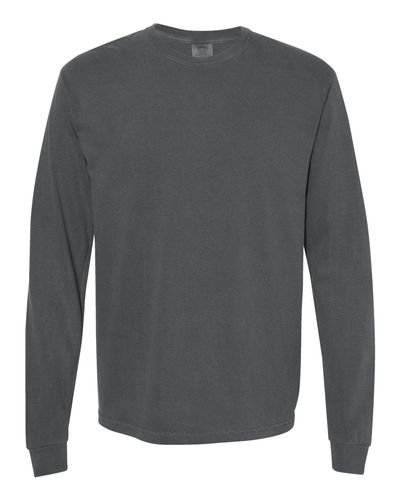 Unisex Garment-Dyed Heavyweight Long Sleeve T-Shirt - 6014 image thumbnail