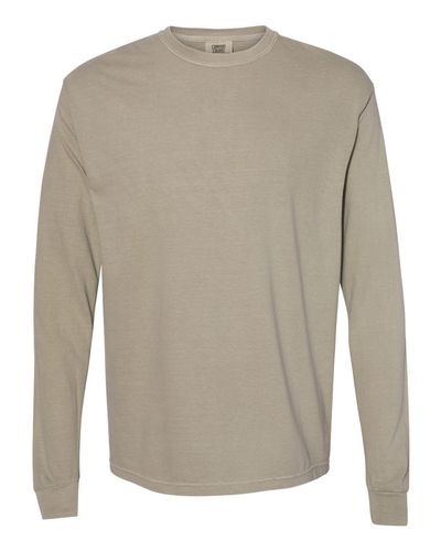 Unisex Garment-Dyed Heavyweight Long Sleeve T-Shirt - 6014 image thumbnail