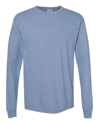 Unisex Garment-Dyed Heavyweight Long Sleeve T-Shirt - 6014 image thumbnail