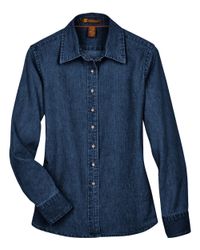 Image of Women's Denim Shirt - M550W