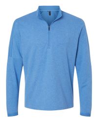 Image of Men's 3-Stripes Quarter-Zip Sweater Pullover - A554