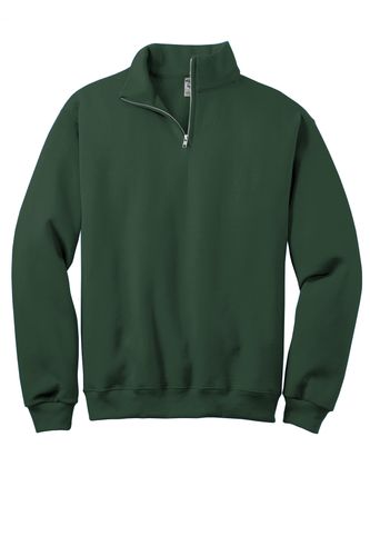 Jerzees - NuBlend 1/4-Zip Cadet Collar Sweatshirt. 995M image thumbnail