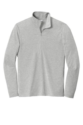 Sport-Tek PosiCharge Tri-Blend Wicking 1/4-Zip Pullover. ST407 image thumbnail Sport-Tek PosiCharge Tri-Blend Wicking 1/4-Zip Pullover. ST407 image thumbnail