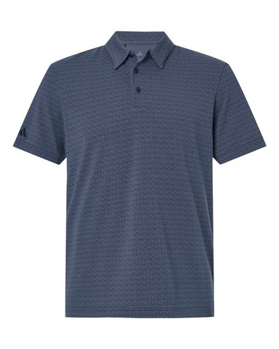Men's Blended Printed Polo - A702 image thumbnail