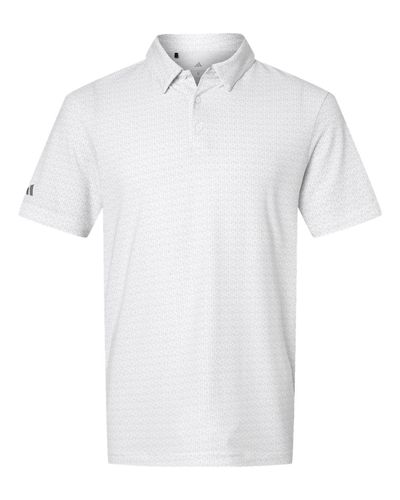 Men's Blended Printed Polo - A702 image thumbnail