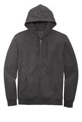 Image of District V.I.T. Fleece Full-Zip Hoodie DT6102