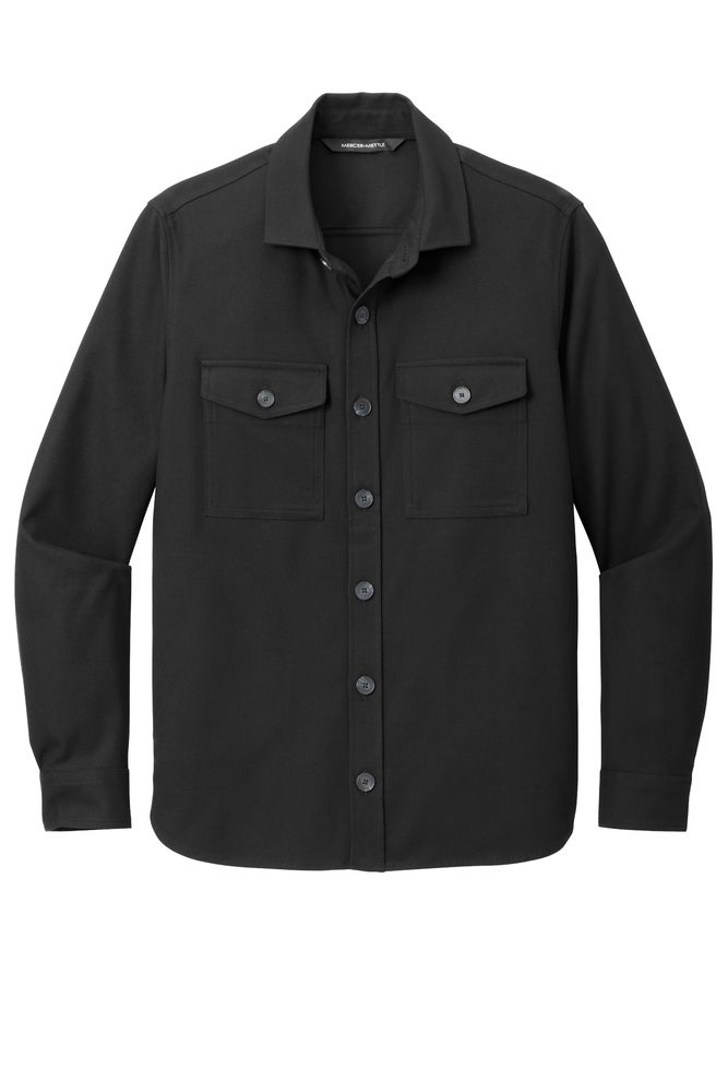 Mercer+Mettle Long Sleeve Twill Overshirt MM2020 primary image