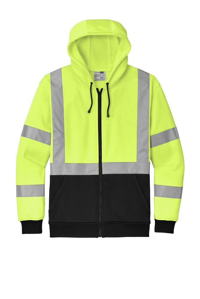 CornerStone A107 Class 3 Heavy-Duty Fleece Full-Zip Hoodie CSF300 primary image