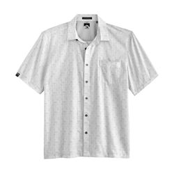 Image of Storm Creek Men's Enthusiast 4-Way Stretch Printed Short Sleeve Outdoor Shirt