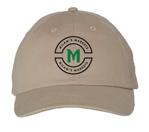 Brushed Twill Cap - Embroidery Design image thumbnail