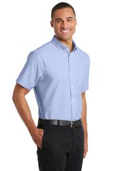 Image of Short Sleeve SuperPro Oxford Shirt