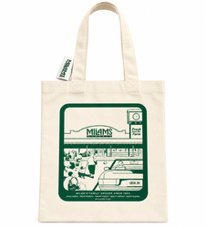 Image of Natural Cotton Canvas Grocery Tote Bag