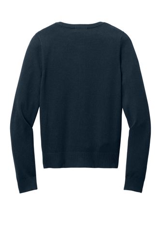 Port Authority Women's Easy Care Crewneck Cardigan Sweater image thumbnail