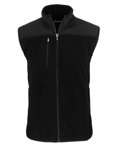 Cutter & Buck Cascade Eco Fleece Mens Vest image thumbnail
